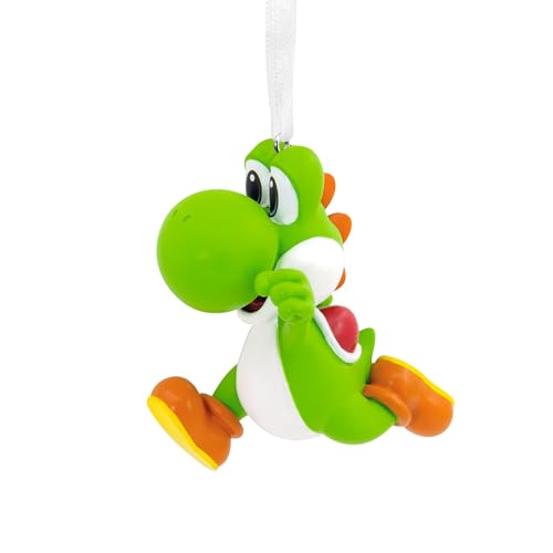 Hallmark Yoshi Christmas Ornament, Nintendo Decoration, Super Mario Bros Decoration, Hanging Ornament, Gifts for Christmas