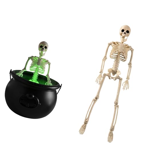 Seau de sorcière d'Halloween pour enfants léger et sans danger
