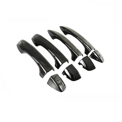 Cubre manijas negro brillante para VW Polo MK6 AW 2017-2023 con acabado premium