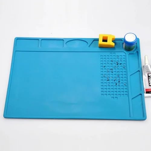 Image of SP Electron Anti Static Heat Insulation Silicone Magnetic Mat for Soldering and Mobile Repairing