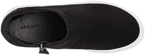 Aerosoles Women's ZIRAH Ankle Boot, Black Fabric, 5 | Image 4