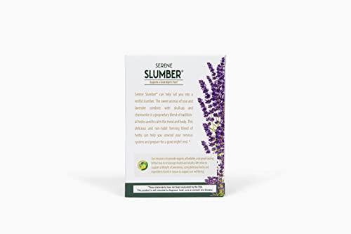 Lifestyle Awareness Serene Slumber Tea With Soothing Lavender, Caffeine-Free , 20 Tea Bags #TOP1