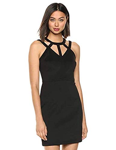 Image of GUESS Women's Scuba Dress with Cutout Neckline