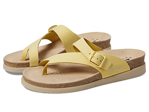 Mephisto Women's Helen Sandal, Yellow Nubuck, 7 #TOP3