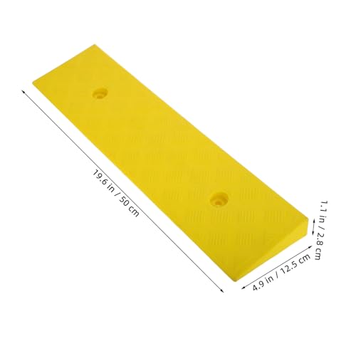 Rampa de plástico resistente Unomor para autos y sillas de ruedas miniatura 2