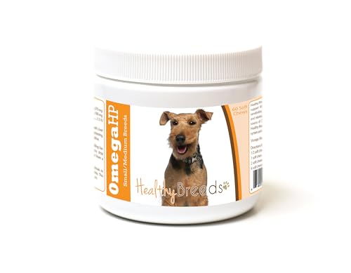 Image of Healthy Breeds Welsh Terrier Omega HP Fatty Acid Skin and Coat Support Soft Chews 60 Count