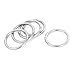 Produktbild Verschweisste Ring - TOOGOO(R) 30mm x 3mm Edelstahl Gurtband baerenstark geschweisster O-Ringe 5 Stueck