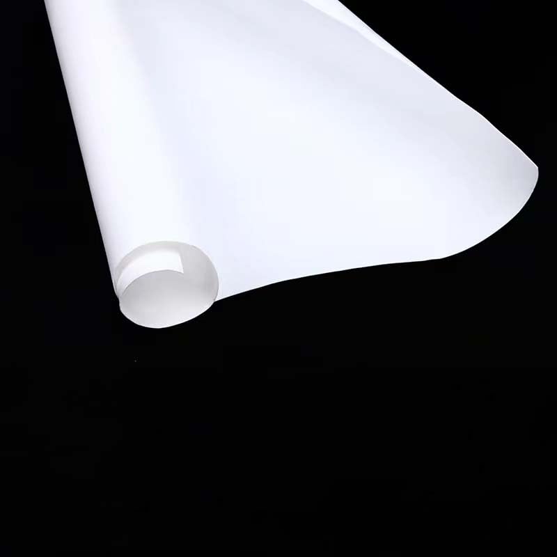 25x50cm PTFE Tape Sheet 0.2 0.3 0.5mm 1mm Thin PTFE Film Lubricant Seal Gasket High Temperature Resistance 1PC(0.5mm)