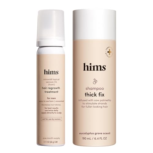 hims Thick Fix and Minoxidil Foam Set
