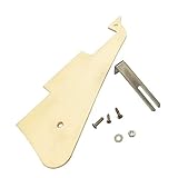 YJB PARTS レスポールスタンダード(LP STD)用ピックガード・ブラケットセット インチ (レリック) [日本製]