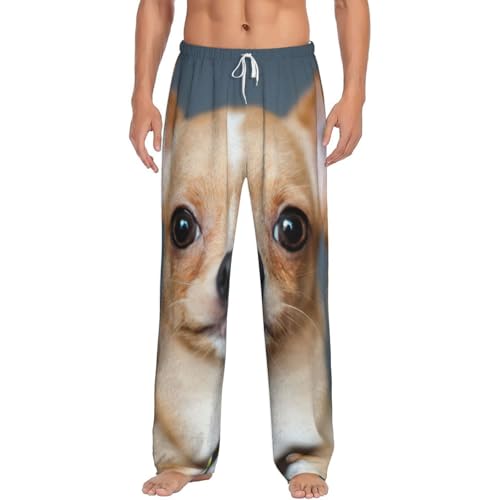 Pantalon de pyjama homme en polaire douce pour cocooning au salon et soirées d'hiver
