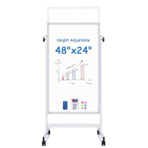 maxtek 48x24 Height Adjustable Whiteboard