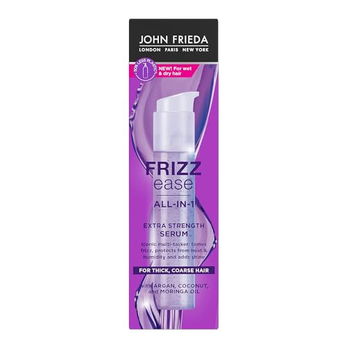 John Frieda Frizz-Ease Extra Strength 6 Effect Serum, 1.69 Ounce (3 Pack)