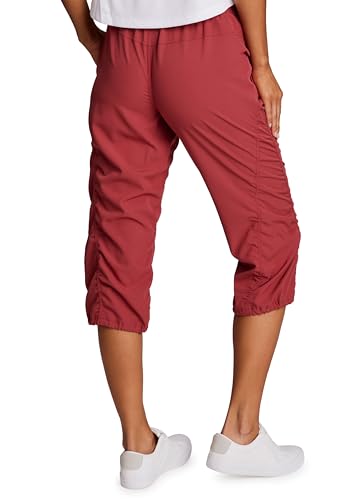 Image of RBX Active Capri Pants for Women Joggers Stretch Lightweight Women's Casual Pant Capri with Drawstring