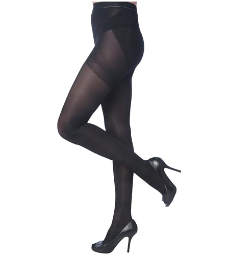 Women's Compression Pantyhose Stockings (15-25 mmhg) Helps Relieve Symptoms of Mild Varicose Veins,