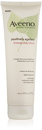 Aveeno Body Moisture Positively Ageless Firming Body Lotion, 8 Ounce (Pack of 3)