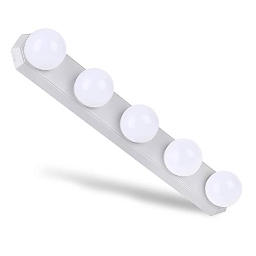 EisEyen Lámpara LED de espejo estilo Hollywood, lámpara de maquillaje, lámpara de maquillaje, lámpara de maquillaje, lámpara de tocador, lámpara de espejo, juego para espejo de maquillaje