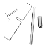 MAGICLULU 2 Stück Rührstäbe Aus Eisen Für Gewerbliche Popcornmaschinen Langlebiges Ersatz Zubehör Kompatibel Leicht Zu Reinigen