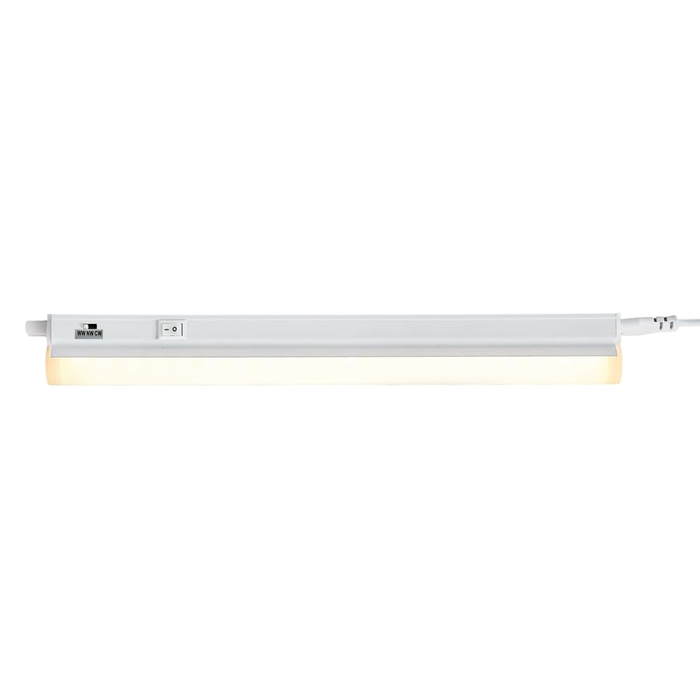 LITECRAFT Under Cabinet Link Integrated LED CCT Light in White - (5 Watt, 30 cm)