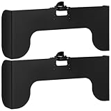 Lingvee 2 Pcs View Limiting Device, Clip On Cloud-Overs Visors Attaches View Limiting Device Aviation Training Supplies with Soft Case