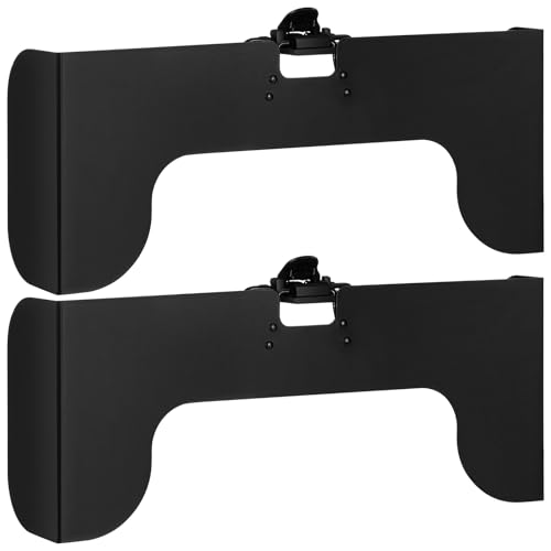 Lingvee 2 Pcs View Limiting Device, Clip On Cloud-Overs Visors Attaches View Limiting Device Aviation Training Supplies with Soft Case
