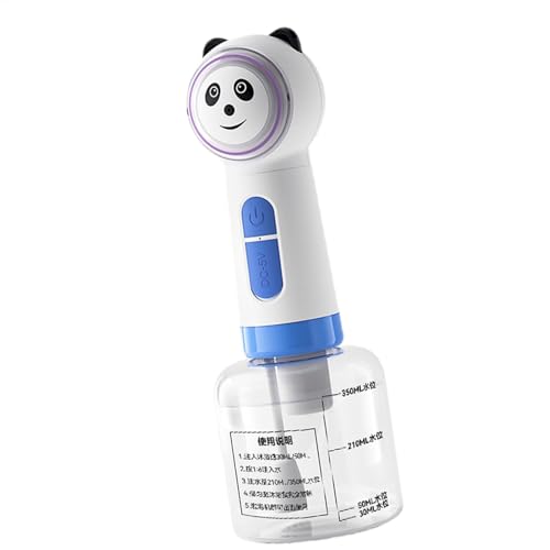 Dispensador de champú recargable para aseo de perros, pulverizador de baño para perros, pulverizador de jabón y champú impermeable para mascotas, herramienta de baño de mano para mascotas, limpiador