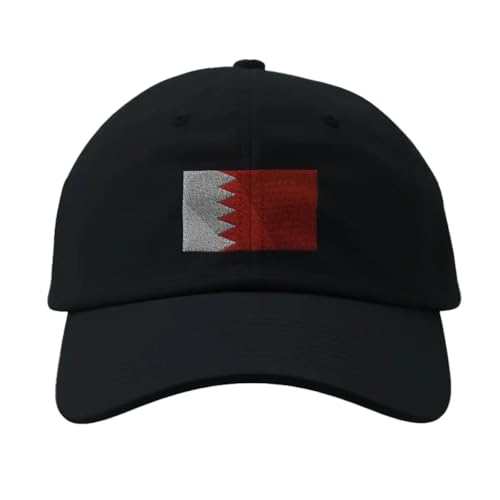 Casquette Drapeau de Bahreïn Noir pour le Sport et le Quotidien