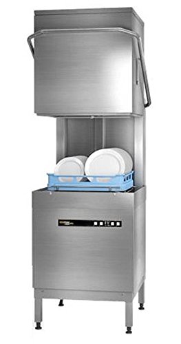H602S-12 Pass-Through Dishwasher with Built-In Softener, 500 mm Basket