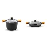 cacerola baja bra infinity 36 cm Apta para todo tipo de cocinas, incluido inducción