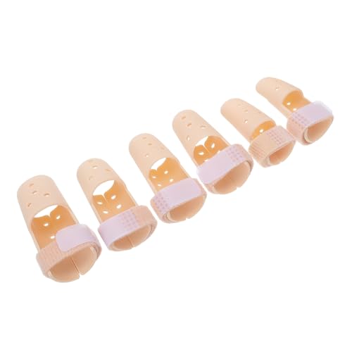 WOFASHPURET 6 Pcs Durable Straightener Thumb Splint for Deformities Sprains Lightweight Thumb Guard Portable Pressing Device for Easy and Stabilization