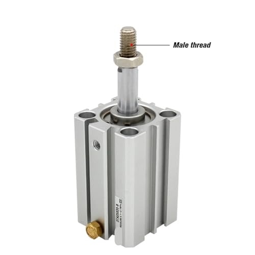 Vérin compact à simple effet STA20 pour espaces réduits alésage 20