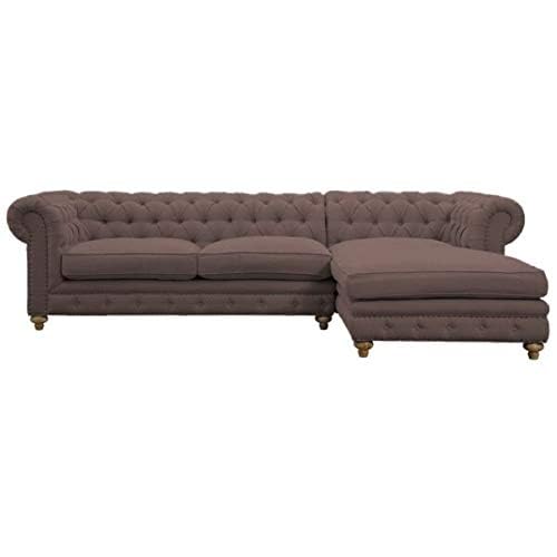 Image of Modern Velvet L Shape sectional Sofa with Chaise Lounge L Shape Sofa for Living Room Bedroom Hall Office