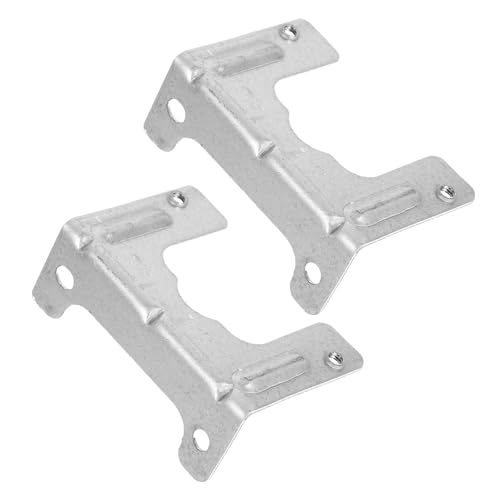 Sosoport Soportes de Montaje para Ventilador de Pared y Techo, Placa de Hierro Resistente, Kit de 2 Unidades, Soporte para Motor de Ventilador Eléctrico, Instalación Segura y Reparación