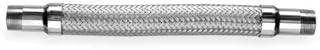 Flexible Metal Hose, 1 1/4 in Dia, 36 in L