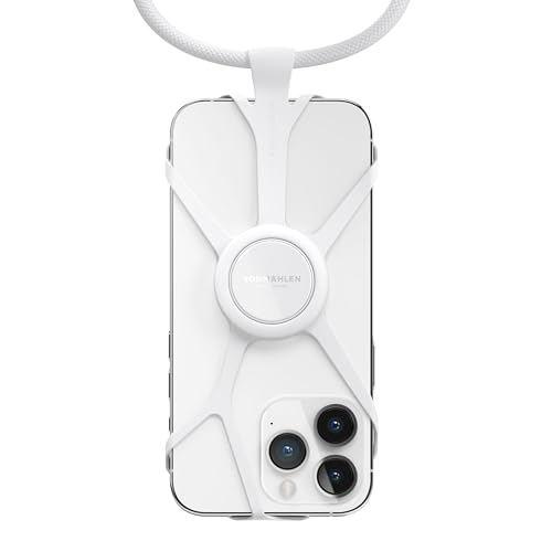 Lanière universelle blanche pour smartphone Vonmählen en voyage