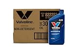 Valvoline Daily Protection Non-Detergent 30 Oil 1 QT, Case of 6