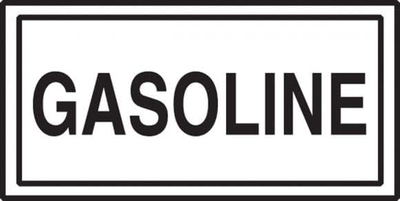 BAS Prime SolutionsAcrylic board with UV printed|Gasoline White PVC Sticker| Double side tape|SIZE: 160mm X 100mm