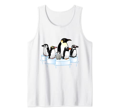 Birdorable Penguin Party Cute Cartoon Bird Lover Gift Idea Tank Top