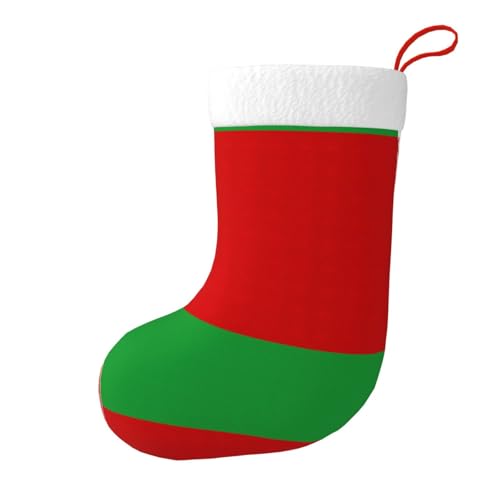 JIUTY Flag Of Belarus 1 lot de chaussettes de Noël de grande taille pour décorations de saison des fêtes 45 cm