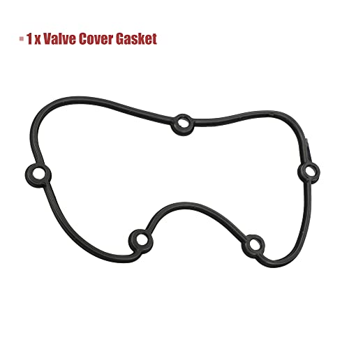 Image of X AUTOHAUX 06H 103 483 Engine Timing Cover Gasket for Volkswagen Jetta 2008-2013 for Volkswagen Passat 2008-2010