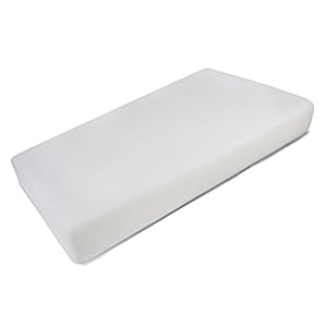 PEKITAS – Colchón 3D Cuna 60 x 120 cm,10 cm Grosor Real, Transpirable Anti-ahogo, Funda con Cremallera Desenfundable y Lavable, Interior Espuma Dureza 20 para Bebes