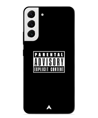 Image of Premium Explicit Case for Samsung Galaxy S22 Plus Soft-Touch Metal TPU Back Cover, Shockproof, Designer, Aesthetic Mobile Phone Case (Glossy Finish)