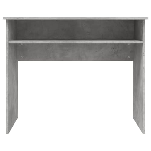 Bureau avec étagère de rangement bois d'ingénierie compact pour chambre - 6