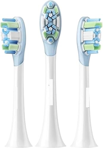 Vibration sonique têtes compatibles version Clean pour hygiène dentaire profonde x3