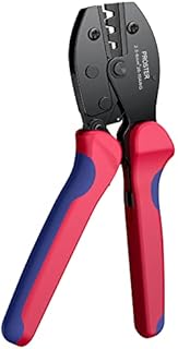 Solar Crimper PV Crimping Tool 26-10 AWG Ratcheting Connector for 2.5-6.0 mm² Solar Panel PV Cable