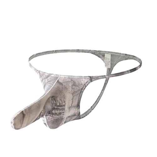 Men's Sexy Elephant Thong Mesh Underwear Briefs Transparent T back Panties G String Bikini4