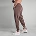 FQZWONG Mens Sweatpants Athletic Training Running Workout Pants Casual Loose Drawstring Elastic Waist Trousers with Pockets（Coffee,Medium
