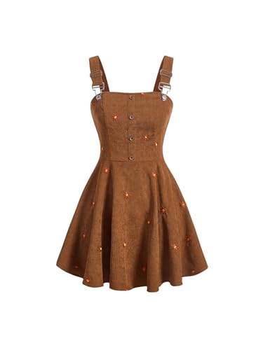 Amazon.com: WDIRARA Women's Floral Embroidery Flared A Line