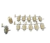 LOCKLGFMCZ Accessoire de réparation montre, ensemble remontoir for ressort moteur, outil en laiton, outils d'horloger DIY for horloger NH35 Outils de réparation de montres
