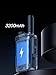 2-Piece 4G LTE Global walkie Talkie with Sim Card - Handheld PoC Two-Way Radio with Unlimited Range - Rechargeable PTT one- Communication Cellular Radio Long Distance (2)